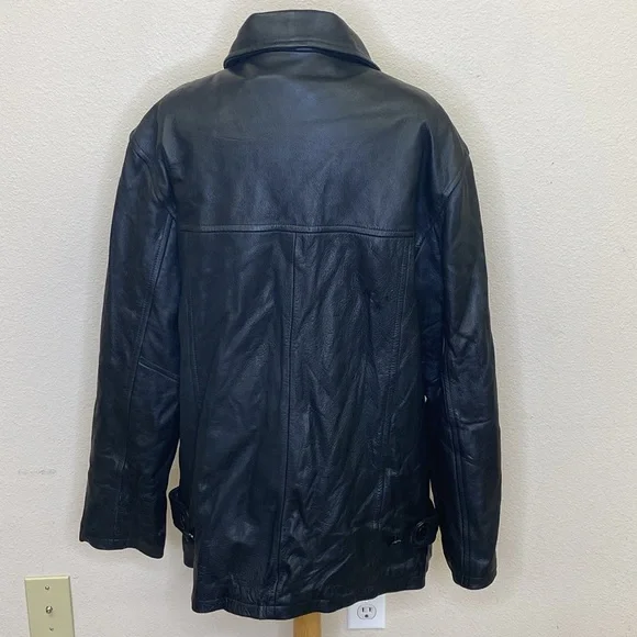 Vintage Men's FRYE Leather Jacket Medium